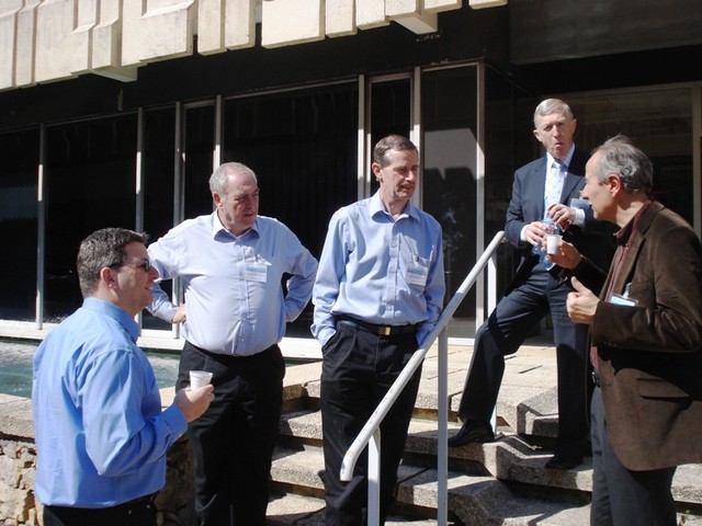 DSC00630 TETRA37coffeebreak-Bernd,Brian,Dave,Malcolm,Alberto