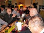 IMG 7637 Reino,Bernd,Malcolm,Bernt,Dave,Jeppe,Mario-in-L'Aubergine-restaurant