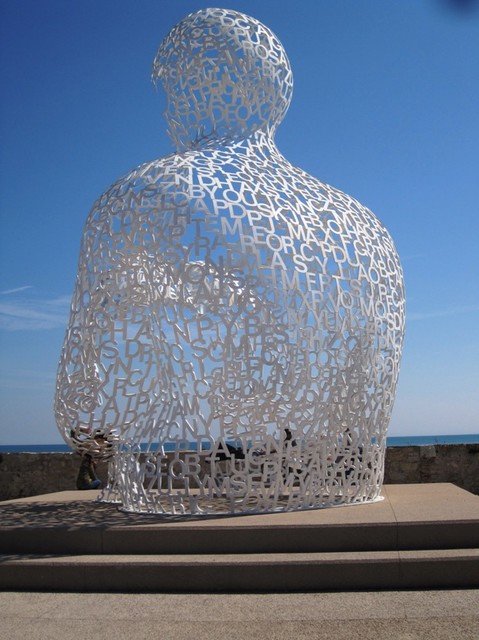 IMG 9785 Jaume Plensa's statue "Nomade" Antibes