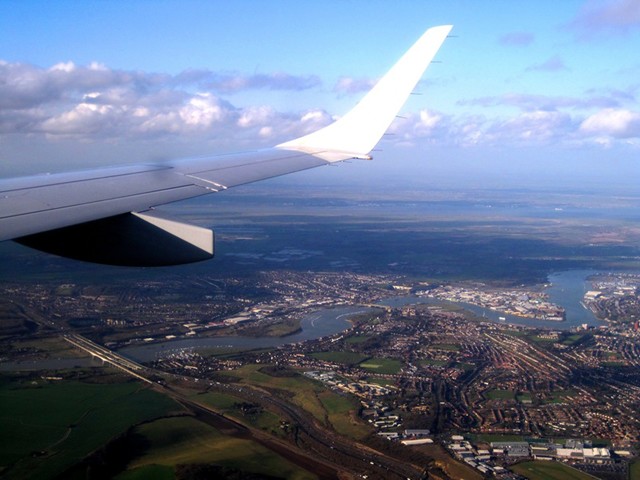 IMG 2269 River-Medway Rochester-from-Nice-to-London-flight