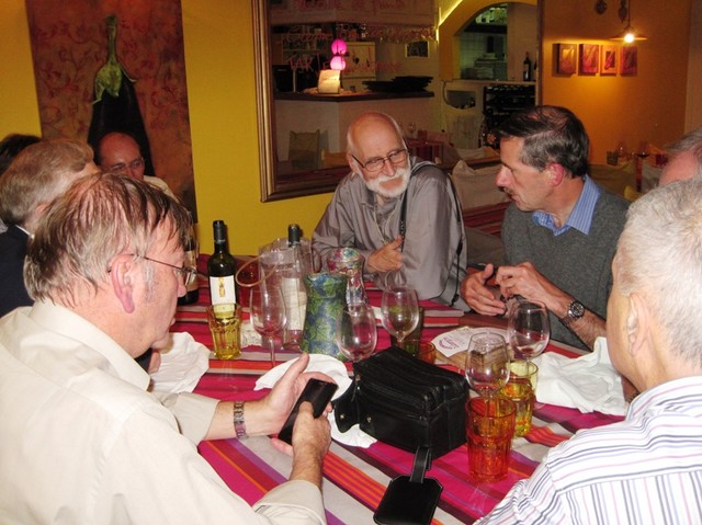 IMG 6929 Phil,Malcolm,Jo,Reino,Dave,Tony-in- l'Aubergine-restaurant