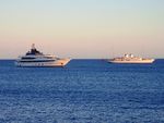 PA156979 Two-boats-moored-off-Antibes