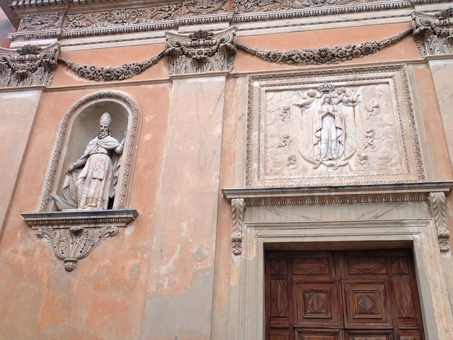 PA177042 Wall-of-Chapelle des Penitents Blancs, Menton