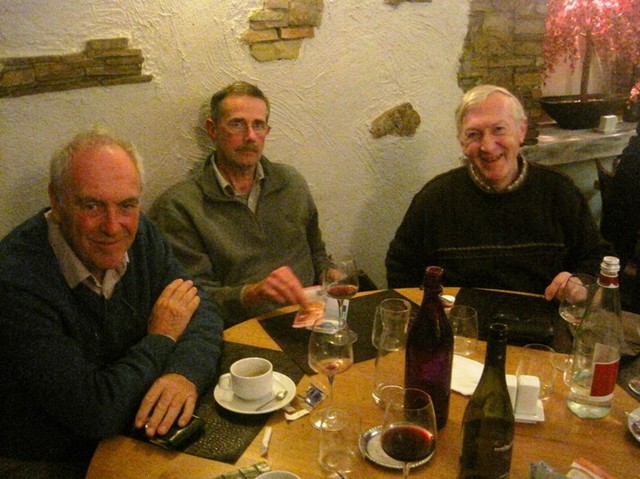IMG 4121 Brian,Dave,Malcolm in Le Chrono-restaurant