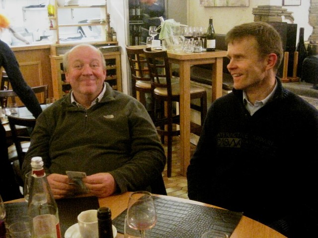 IMG 4123 Phil,Jukka in Le Chrono-restaurant